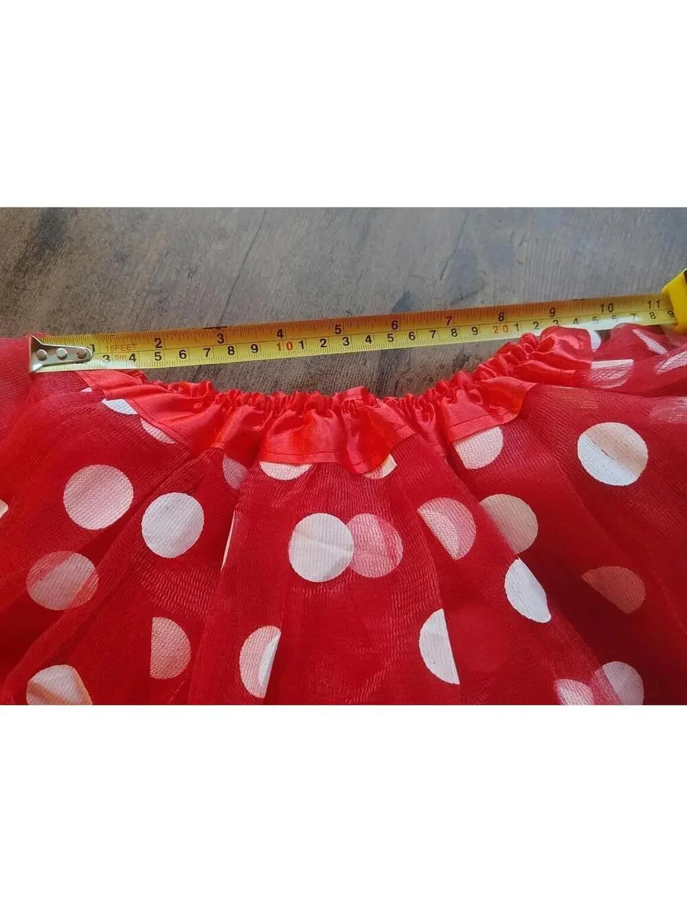 Red Polka Dot Tutu Skirt Girls